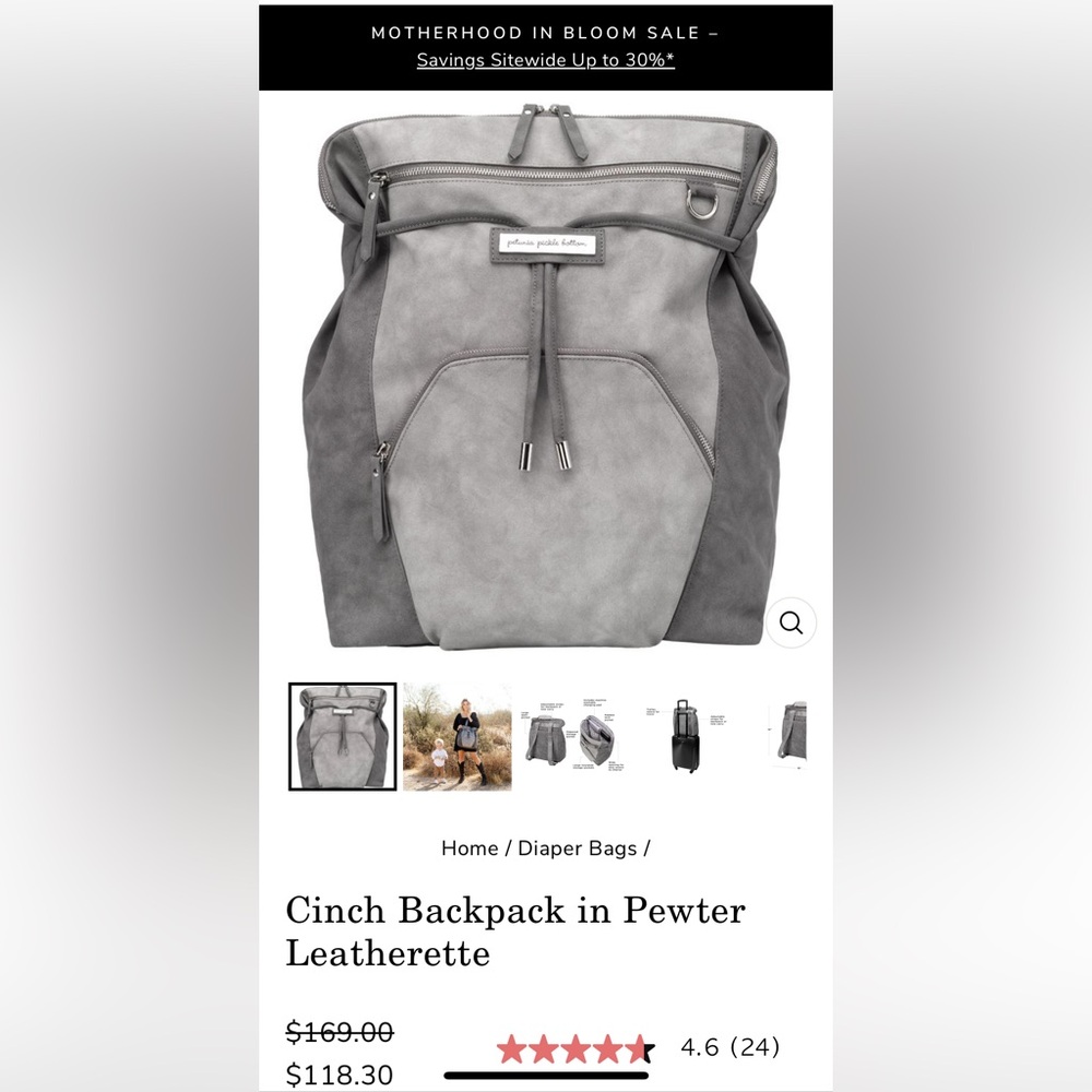 Petunia Pickle Bottom diaper bag